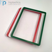 Hiplastics Kustom untuk Bingkai Plastik A4, Display Poster Iklan dengan Perakitan Mudah untuk Supermarket dan Ritel