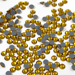 Прямая Продажа с завода Yantuo, стразы для топаза SS6/SS8/SS20, оптом, стразы для футболок, стразы для горячей фиксации, стекло, плоская задняя часть, гарантия торговли 14 - Product Image 2