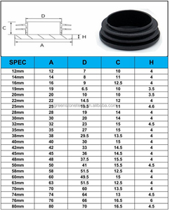 Bouchons en plastique noir <span class=keywords><strong>pour</strong></span> tubes carrés avec écrou M8, bouchons d'extrémité de <span class=keywords><strong>tube</strong></span> <span class=keywords><strong>carré</strong></span> en plastique, bouchons d'insertion <span class=keywords><strong>pour</strong></span> tubes, bouchons d'extrémité en plastique <span class=keywords><strong>pour</strong></span> meubles - Product Image 5