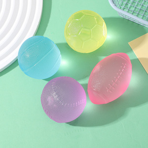 Baseball Maltose <b>Fidgets</b> Toys Squishy Football Rugby Squeeze Toy Funny Hand Exercise Relieve Anxiety Decompression Party Gifts - Product Image 1