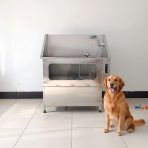 EUR PET Bañera <span class=keywords><strong>para</strong></span> Perros de Acero Inoxidable 304, Spa <span class=keywords><strong>para</strong></span> Mascotas, Fácil de Mover, Bañera de Alta Calidad - Product Image 1