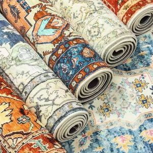 Khu vực thảm có thể giặt phòng ngủ lớn phòng khách Thảm Oriental in thấp đống Vườn Ươm thảm cho văn phòng nhà bếp lối vào thảm - Product Image 1