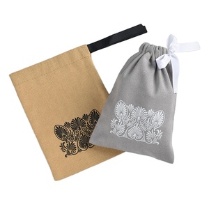 Sacs en toile de coton 10x14cm avec cordon de serrage, petits sacs à cordon, pochettes pour bonbons, cadeaux, publicité, usage quotidien, sacs de shopping réutilisables, décoration - Product Image 5