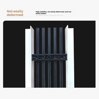 Diffuseur linéaire en alliage d'aluminium en forme de griffe, grille de ventilation CVC sur mesure pour usage commercial et résidentiel