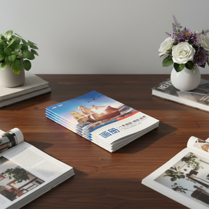 Impresión <span class=keywords><strong>de</strong></span> Catálogos, Revistas y Folletos con Logotipo Personalizado, Encuadernación Blanda, Alta Calidad y <span class=keywords><strong>Precio</strong></span> Económico <span class=keywords><strong>de</strong></span> Fabricante - Product Image 1