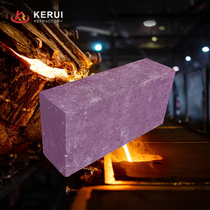 <span class=keywords><strong>Ladrillo</strong></span> de Corindón Cromado KERU para Boca de Horno de Vidrio / Bloque de Cubierta de Orificio de Flujo, <span class=keywords><strong>Ladrillo</strong></span> <span class=keywords><strong>Refractario</strong></span> de Alta Resistencia a la Erosión - Product Image 1