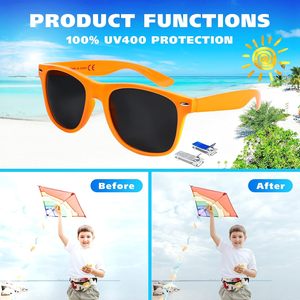 Wholesale Promotional Plastic Custom logo Uv400 Men Women Shades Sun Glasses <b>Sunglasses</b> for Summer Beach Pool Birthday Wedding - Product Image 3