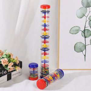Instrumento de Percusión Orff al por Mayor, Tubo de Sonido de Lluvia de Plástico de 40 CM, Instrumentos Musicales, Sonajero de Tubo de Arena de Plástico para Bebé - Product Image 3