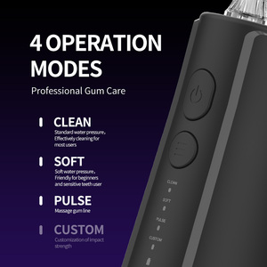 Irrigateur <span class=keywords><strong>dentaire</strong></span> sans fil rechargeable à haute pression Pulse Stream avec grand réservoir d'eau pour l'hygiène buccale - Product Image 2