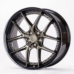 Cerchi Forgiati in Due Pezzi SJ ad Alta Resistenza in Alluminio 6061-T6, PCD 5x120 per BMW M4 e Mercedes AMG - Product Image 2