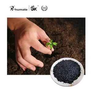 X-humate Potassium Humate 90%min Granular Particle Size 2-4mm