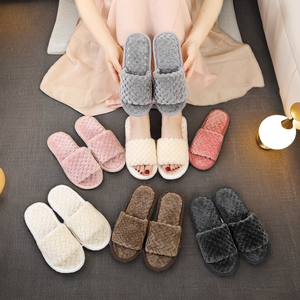 Branded Casual Thick EVA Sole PVC Upper Crystal Decorated Anti-<b>Slip</b> Quick Dry Open Toe Shower <b>Slide</b> Indoor Outdoor All Seasons - Product Image 2
