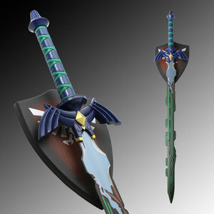 Vente chaude Légende de <span class=keywords><strong>Zelda</strong></span> <span class=keywords><strong>Sky</strong></span> <span class=keywords><strong>Sword</strong></span> Édition Rune Épée du maître Cos 97cm 1.2kg - Product Image 2
