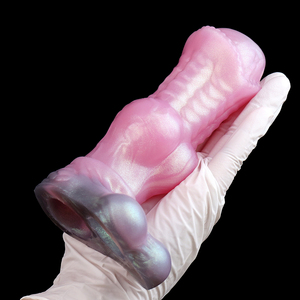 Funda de Pene de Silicona Luminosa para Perros de Fantasía, Extensor de Pene con Anillo para Retrasar la Eyaculación, para Parejas - Product Image 6