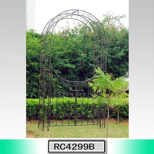 Best Selling Western <strong>Metal</strong> Garden <strong>Arch</strong> <strong>with</strong> <strong>Gate</strong> - Product Image 2