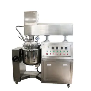 Emulsifier Homogenizer dan Mixer Body Lotion Krim Mesin Emulsifying Mixer Mesin