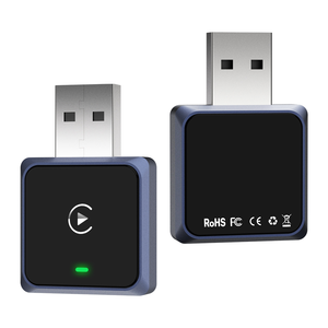 Adaptador Inalámbrico y con Cable para CarPlay y Android Auto AMITOR 2633, Interfaz USB Tipo-C, Caja Inteligente para Auto, 1 Año de Garantía - Product Image 1