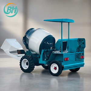 Bétonnière mobile autochargeante 0,5 m³ montée sur véhicule, malaxeur à ciment rotatif, prix de vente - Product Image 2