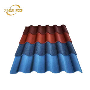 Tuiles de <span class=keywords><strong>toit</strong></span> en panneaux sandwich personnalisés en Chine, tuiles de <span class=keywords><strong>toit</strong></span> en métal revêtues de couleur pierre Galvalume pour la conception de toits de villas - Product Image 4