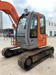 Excavadora de cadenas Hitachi ZX75US usada a precio económico, capacidad de cazo de 0.33m, alta potencia de excavación, pintura original, buen estado, bajo kilometraje. - Product Image 4