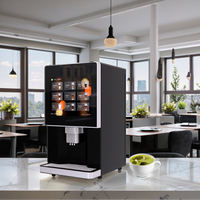 LE307A Distributeur automatique de café multifonctionnel pour servir le café