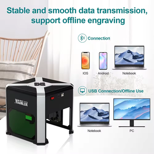 Máquina de grabado láser QDLASER <span class=keywords><strong>Wainlux</strong></span> <span class=keywords><strong>K6</strong></span> Mark, cortador de impresora, máquinas de carpintería, Mini máquina de grabado de 3000MW - Product Image 2