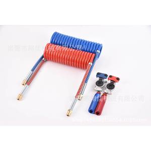 Xiangjia Machinery Brake Hose 12FT Red Blue Dual Tube Brass For Replace Repair Various Industries - Product Image 4