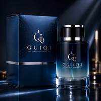 Parfum pour homme longue durée en gros 100ml, Cologne de luxe à marque privée pour homme, Spray de parfum boisé Oud