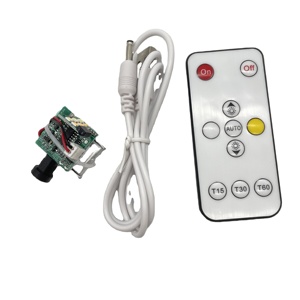 2022 Upgraded 3D Lunar Light Moon Lamp with Remote Control 2 Colors PCB & PCBA Board 4x0.5W LEDs DC5V 1A - Product Image 1