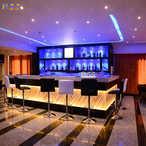 Barra de Ónix al por Mayor para Restaurante, Banquete, Club de Vinos, Barra de Hotel Moderna de Lujo Personalizada con Piedra de Alabastro y LED - Product Image 2