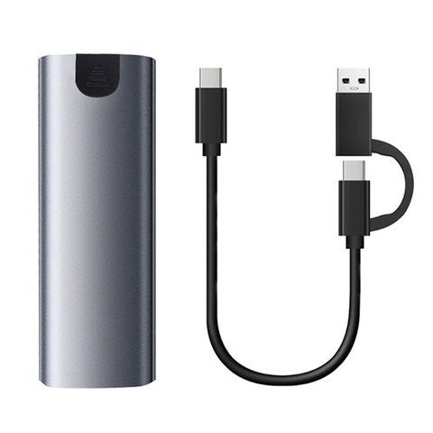M.2 hard drive enclosure NGFF to USB3.1ype-cSATA aluminum alloy SSD