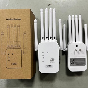 Cross Border Home Network Extender mit sechs Antennen 300M Signal verstärker Wall Repeater Verbesserter WIFI-Empfang - Product Image 6