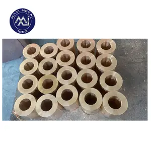 High Quality C95400 Bronze Hollow Bars Cutting Bronze Bars Customized For Impeller