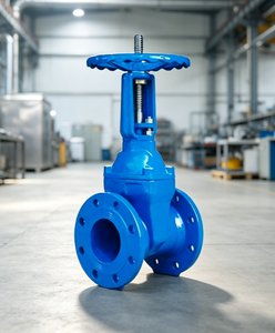 Preisgünstige Manuelle ISO 9001:2008 Zertifizierte 8-Zoll DN50 DN100 160mm PN10 PN16 Gusseisen-Absperrschieber mit Elastischen Gummisitzen 1 Jahr Garantie - Product Image 2