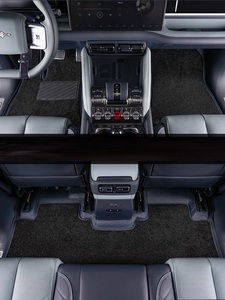 Reposapiés de 2 piezas para BYD Equation, completamente cerrados, con acolchado suave de terciopelo de doble capa y almohadilla para el maletero trasero. - Product Image 3