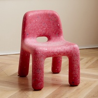 Ensemble table et chaises pour enfants en plastique durable KS Minimalist KS21 de haute qualité pour le salon