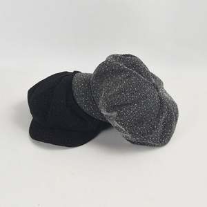 Boina de Moda Retro Otoño Invierno 2024 con Pedrería y Diseño de Nubes Estrelladas, Versión Coreana, Gorra Newsboy para Mujer - Product Image 2