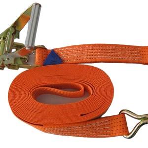 Correa de Amarre con Trinquete de 50 mm de Ancho y 6 m de Largo, Gancho Doble en J de 2 Toneladas <span class=keywords><strong>para</strong></span> Asegurar Camiones de Plataforma - Product Image 5