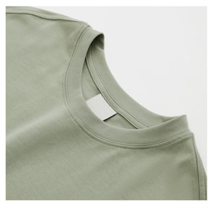 Débardeur décontracté en coton pour homme, coupe courte personnalisée, délavage vintage, col rond, coupe carrée, sans manches, en French Terry respirant, broderie et dentelle - Product Image 5