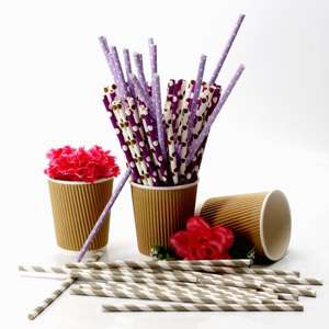 Disposable Kraft <b>Paper</b> Straw Biodegradable <b>Paper</b> Straw Individually <b>Wrapped</b> <b>Paper</b> Drinking Straws - Product Image 6