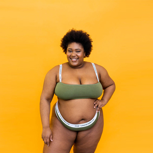 <span class=keywords><strong>Sous</strong></span>-vêtements tricotés grande taille en coton biologique pour femmes - Product Image 3