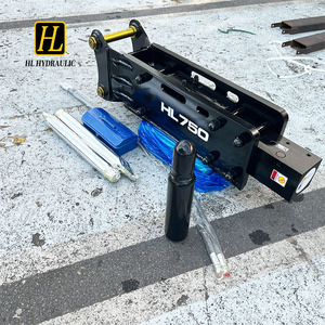 Martelo Hidráulico HL750 para Concreto, Tipo Horizontal, Acessório para Carregadeira Skid Steer - Product Image 3