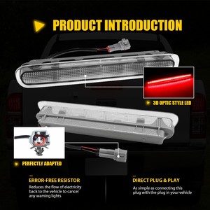ไฟท้าย LED สำหรับประตูท้ายรถยนต์  ไฟเบรกดวงที่ 3 สำหรับ HILUX Vigo ปี 2005-2014 รุ่น 81570-0K080 - Product Image 4