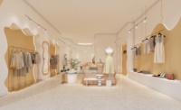 Présentoir Moderne pour Magasin de Vêtements, Portant à Vêtements, Étagère à Vêtements, Présentoir de Vitrine, Mobilier de Magasin de Détail pour l'Industrie du Vêtement
