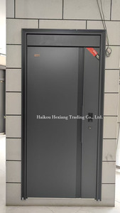 Puerta de Seguridad Metálica de Diseño Moderno para Uso en Exteriores, para Entrada Principal de Viviendas, Apartamentos y Villas - Product Image 5