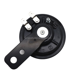 <span class=keywords><strong>Klaxon</strong></span> <span class=keywords><strong>de</strong></span> moto 12V 1,5a 23W, <span class=keywords><strong>klaxon</strong></span> électrique rond noir avec support universel pour moto et Scooter - Product Image 2