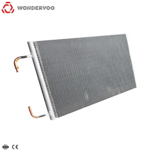Wondervoo Sale Energy Saving Alta Eficiência Transversal Aletado Micro Canal Ar Condicionado Condensador Trocador De Calor