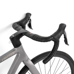 Bicicleta de Carretera <span class=keywords><strong>TWT</strong></span> C6 de Aluminio, 16 Velocidades, Horquilla de Fibra de Carbono, Cableado Interno, Frenos de Disco Dobles, Cuadro Rígido, Competitiva para Carreras - Product Image 4
