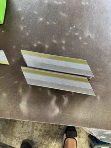 Graffette per intelaiatura in filo di acciaio industriale 30 34 gradi con testa ritagliata anello striscia di carta chiodatrice per legno bobina porta plastica - Product Image 2