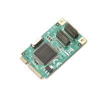 Tarjeta de serie RS232 Mini PCIe PCI Express, 4 puertos, con controlador MCS9904